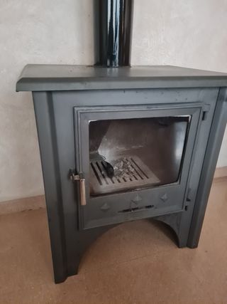 Estufa de leña hierro fundido