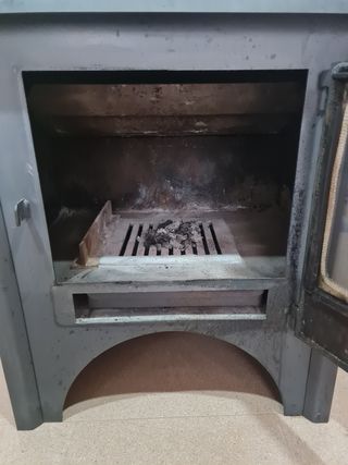 Estufa de leña hierro fundido