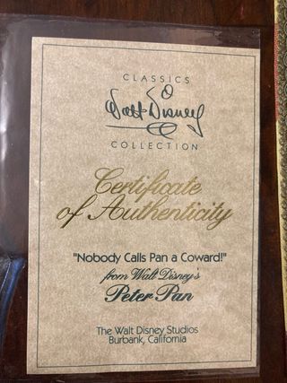 Wdcc Disney peter pan figurine new