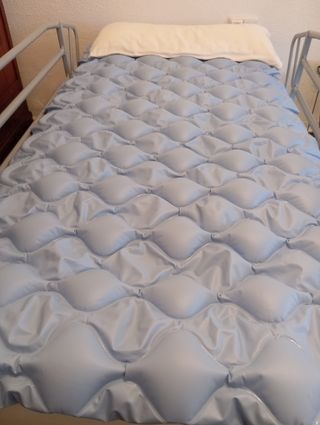 Cama articulada + colchón+colchón antiescaras