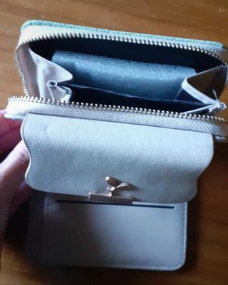 Portafoglio similpelle multitashe