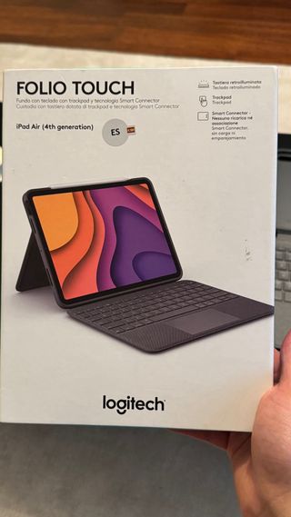 Funda con teclado iPad Logitech