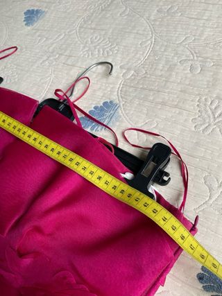 Vestido fiesta JOTA G rosa y morado T.42.