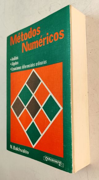Métodos numéricos. Análisis. Álgebra. Bakhvalov