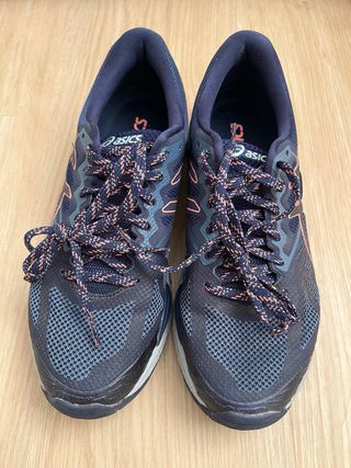 Zapatillas Asics Trail 39 - Azul y coral