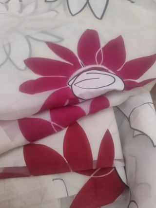 Retal visillo flores