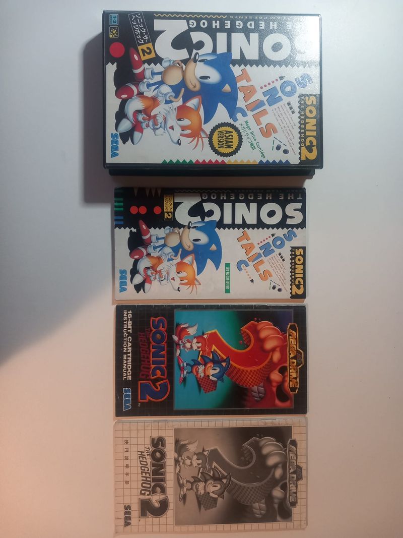 Imagen de ¡VERSIÓN ASIA DE SONIC 2 SEGA MEGADRIVE COMPLETÍSIMO!