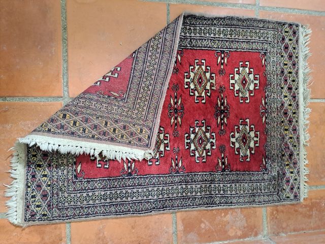 Alfombra pakistan bokhara 93 x 63 cm.