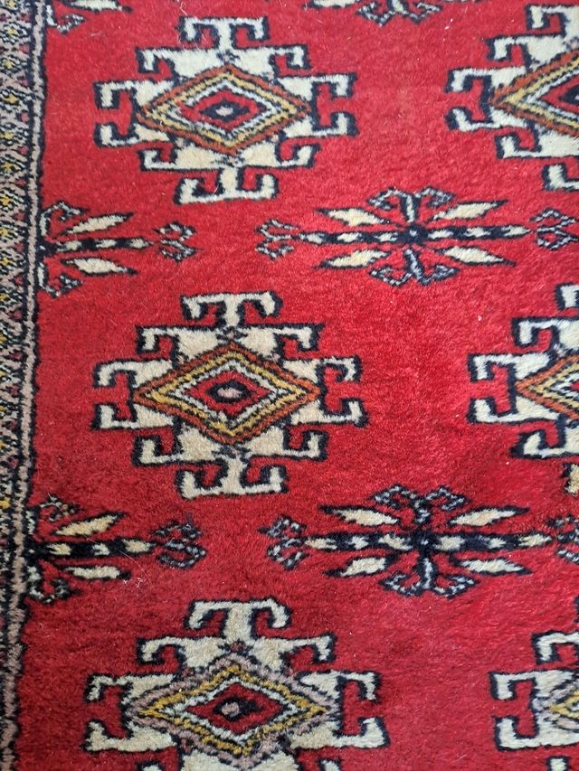 Alfombra pakistan bokhara 93 x 63 cm.