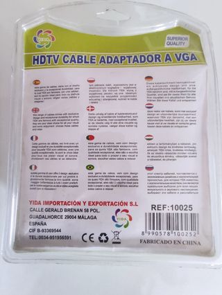 Cable Adaptador HDMI a VGA YIDA 5m