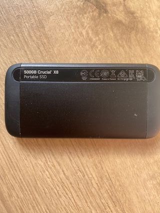 Crucial CT500X8SSD9 X8 500 GB SSD portátil 