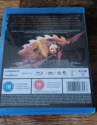 Saw Colección Blu-ray 1-7 Ed. Especial NUEVO