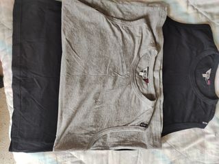 2 Canotte Keyup L - Grigia & Nera