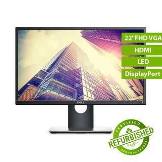 Dell P2217H 22"FHD VGA, HDMI, LED, DisplayPort 6ms