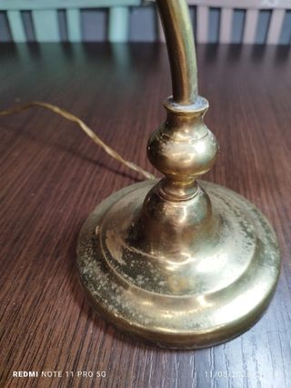 Lampara vintage cristal