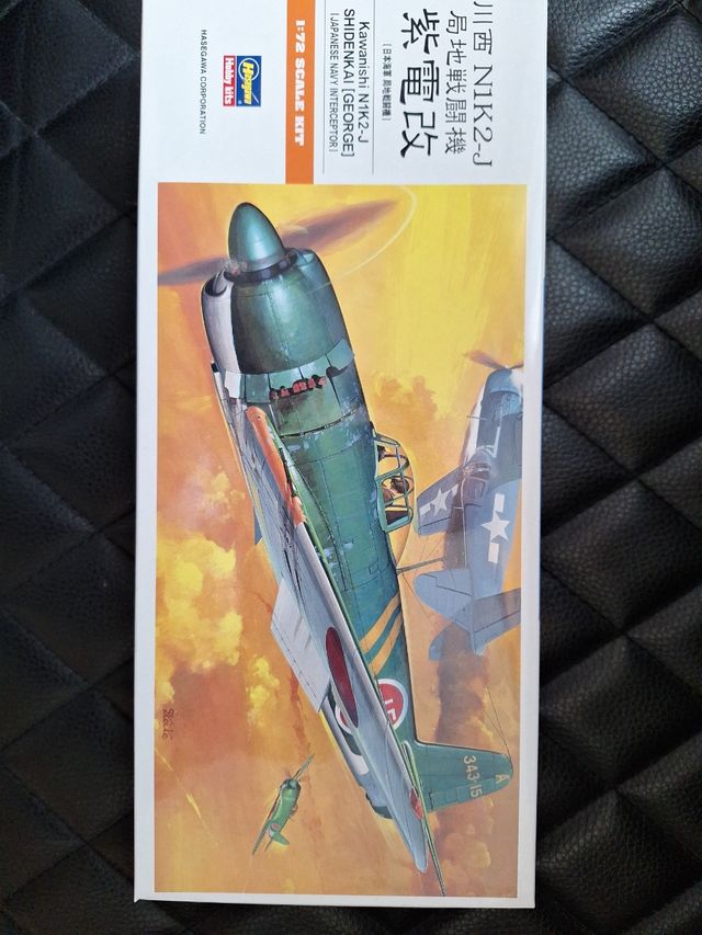 Maqueta avión hasegawa kawanishi N1K2-J (George)