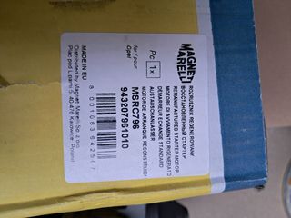 Motor Arranque Aplica Opel - 12V 0.8kW MSRC796 943