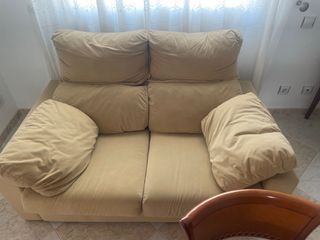 Sofas tres + dos plazas material repelente manchas