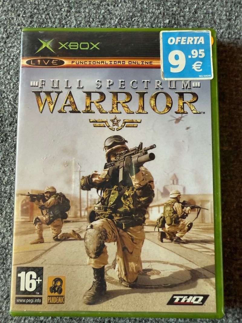 Imagen de Full spectrum warrior xbox pal esp