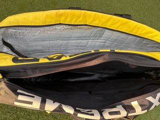 Bolsa Head tenis - amarilla y negra