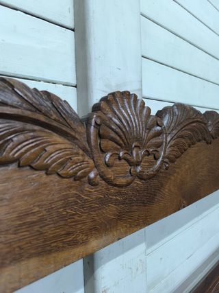 Banco madera. Antiguo