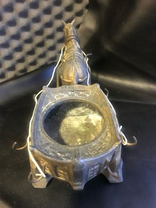 Los tinteros son una auténtica obra de arte.