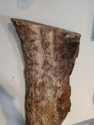 Escultura madera pared - Decoración rústica