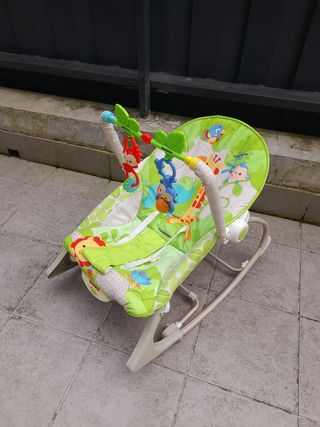 Hamaca de bebé animales de la jungla