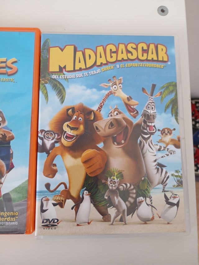 DVDs películas de animación
