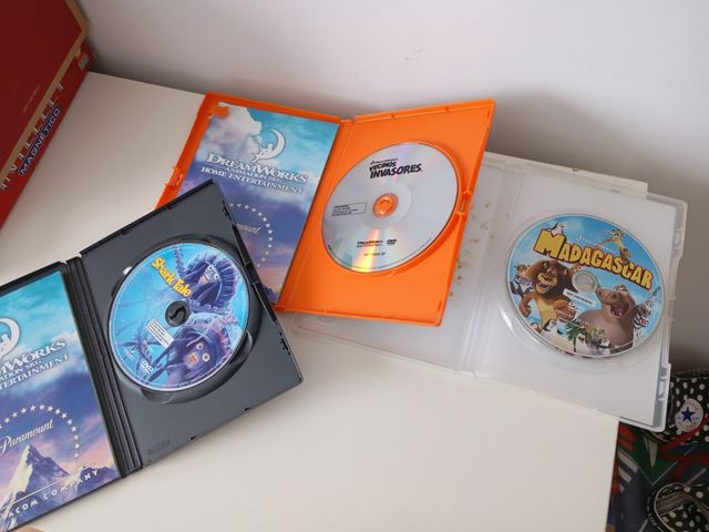 DVDs películas de animación