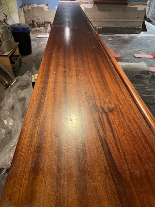 Barra de bar jatoba maciza