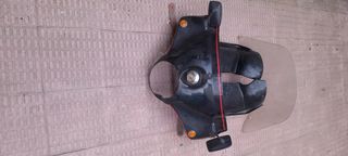 Carenado completo Sanglas 400. Pantalla y perneras