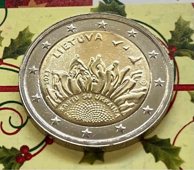 Moneda 2€ Lituania 2023 - Ucrania