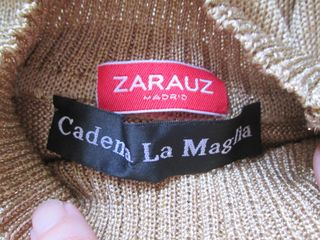 JERSEY SIN MANGAS DORADO CADENA LA MAGLIA