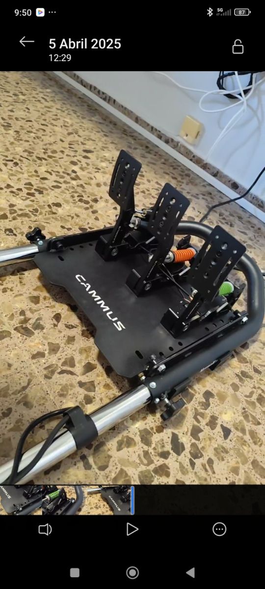 Pedales Cammus LC100 V2 Simracing