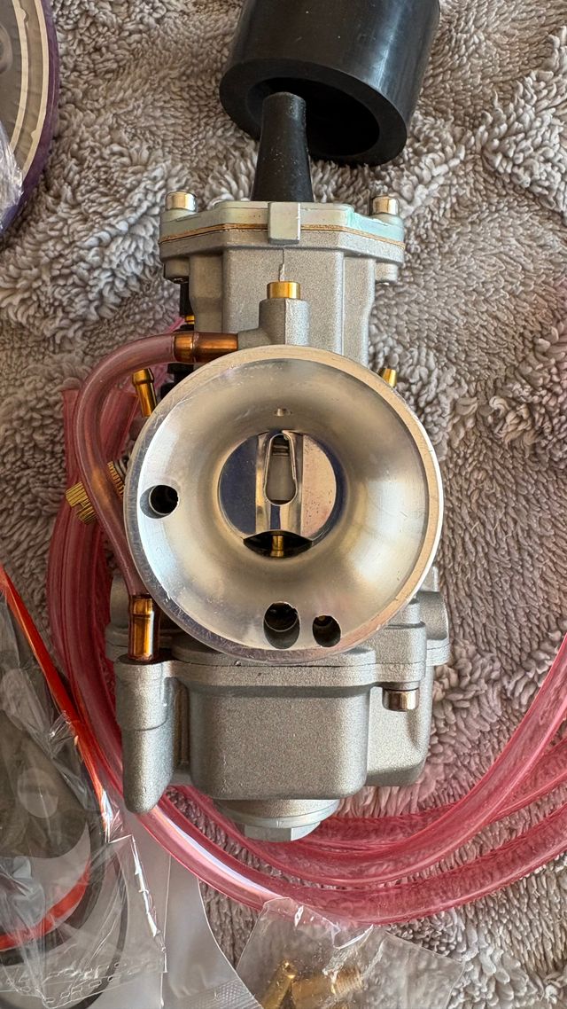 ! KIT !CILINDRO OLYMPIA AM6 74CC+CARBURADOR 24 PWK