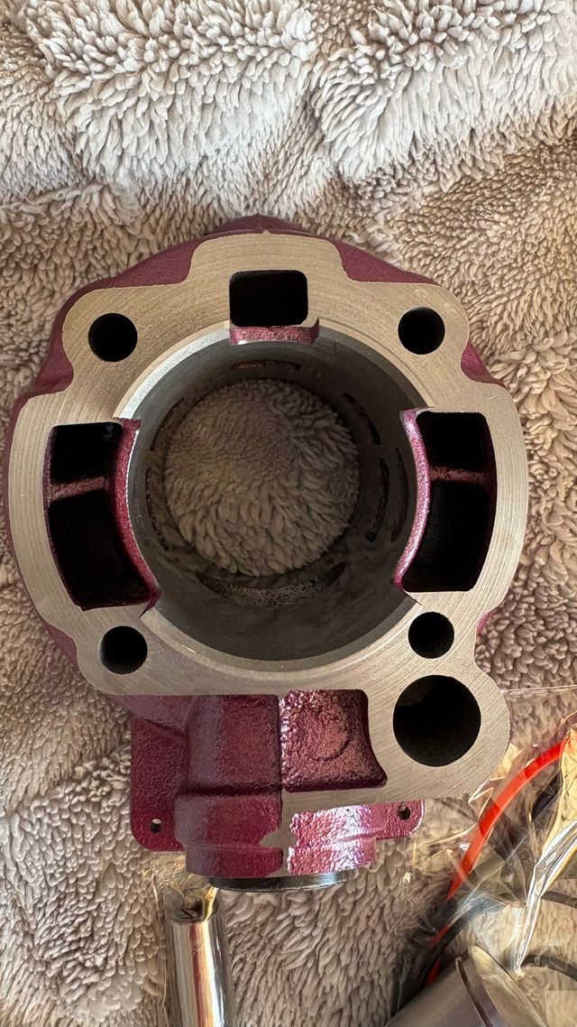 ! KIT !CILINDRO OLYMPIA AM6 74CC+CARBURADOR 24 PWK