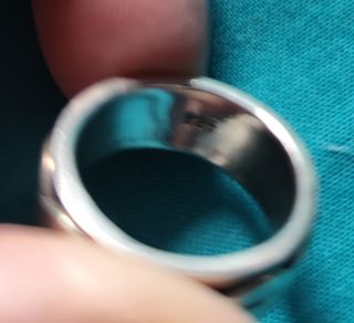 Anillo plata trenzado