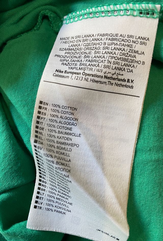 Camiseta Nike S mujer