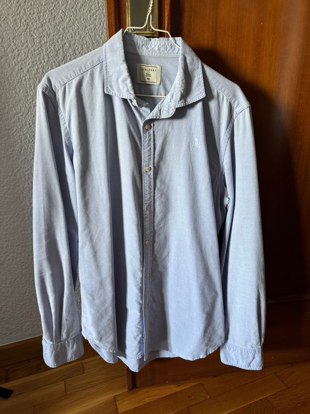 Camisa Scalpers azul - Talla 40