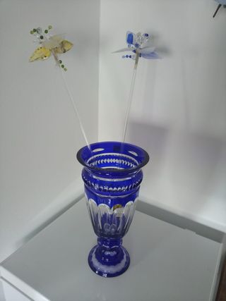 Jarrones Nuria Grau y escultura