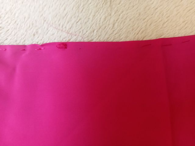 Mantón gitana niña fucsia 70cm