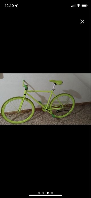 Bicicleta Fixie Verde Lima
