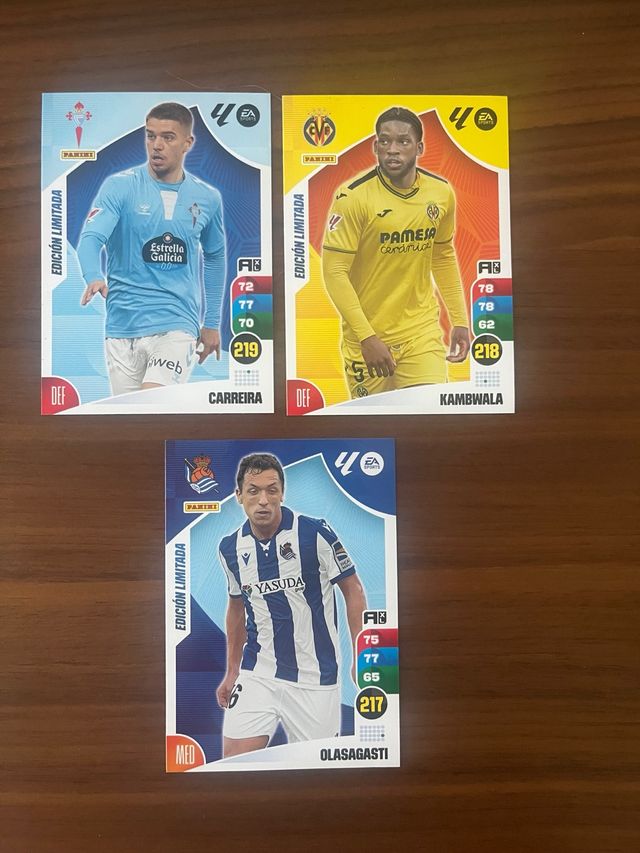 Adrenalyn 24-25 3 cards Edicion Limitada