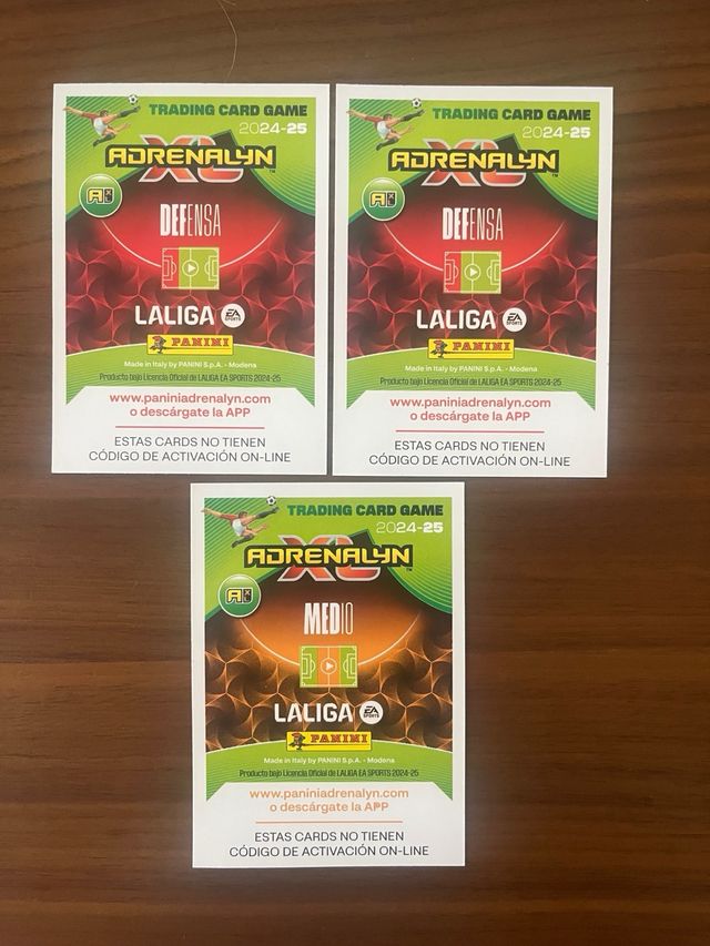 Adrenalyn 24-25 3 cards Edicion Limitada