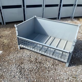 Jaula metálica apilable