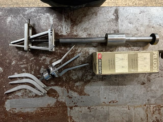 Estrattitori Facom con massa d'inerzia