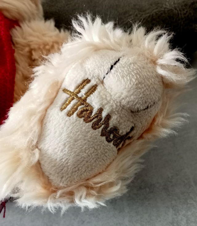 Oso Harrods Marca Vintage, de colección de peluche