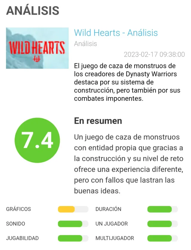 Xbox Wild Hearts
