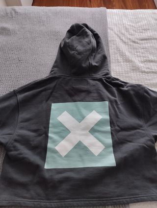 Sudadera gris blue banana - Talla XS